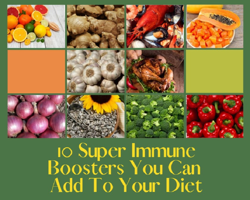 10 Super Immune Boosters You Can Add To Your Diet