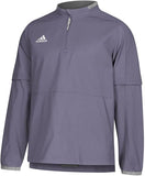 adidas Fielder's Choice 2.0 Convertible Jacket Men's Baseball XS Onix-Core Heather