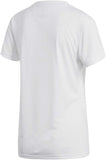 adidas Tabela 18 Women's Soccer Jersey XS White Climalite Short Sleeve