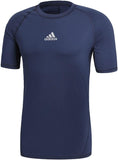 adidas Alphaskin Sport Compression Training Tee – Men's 3XL – Collegiate Navy