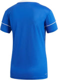 adidas Squadra 17 Women's Soccer Jersey 2XS Bold Blue/White Short Sleeve Training Shirt