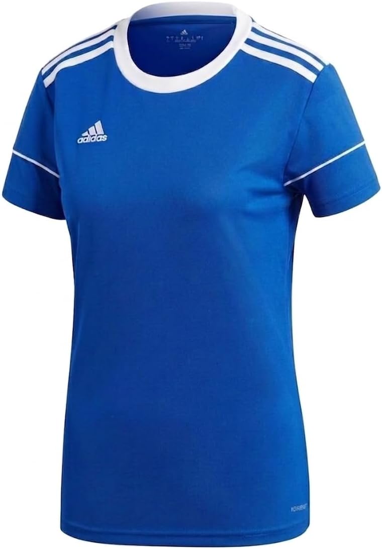 adidas Squadra 17 Women's Soccer Jersey 2XS Bold Blue/White Short Sleeve Training Shirt