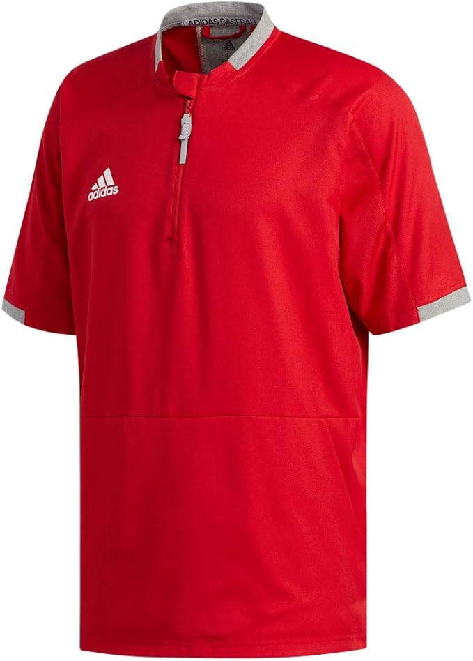 adidas Fielders Choice 2.0 Cage Jacket - Men's Baseball XS Power Red/Core Heather