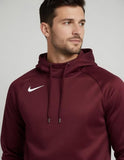 Nike Golf Men's Dri-FIT Hooded Polo Shirt Burgundy Medium Performance Golf Polo