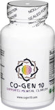 CO-GEN 10 Mushroom Complex Capsules – Lion’s Mane, Cordyceps, Reishi & Turmeric Supplement for Cognitive Support, Focus, Energy & Immune Health | Non-GMO Gluten Free | 60 Capsules