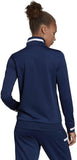 adidas Women's 19 Track Jacket XS Team Navy/White Full Zip Athletic Training Sports Jacket