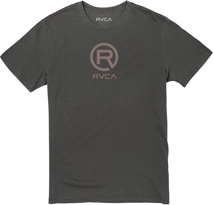 RVCA Mens Lightweight Regular Fit Knit Short Sleeve Tee
