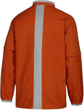 adidas Fielder's Choice 2.0 Convertible Cage Long Sleeve Jacket- Men's Baseball XS Collegiate Orange/Core Heather