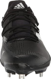adidas Adizero Afterburner 8 Men's Baseball Cleats Black/Team Power Red 12.5 Used