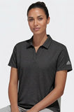 adidas Go-To Golf Polo Shirt Women's 2XL Gray Four Short Sleeve Performance Shirt