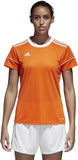 adidas Squadra 17 Womens Soccer Jersey 2XS Orange-White