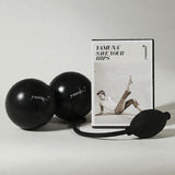 Yamuna Save Your Hips Kit - Hip & Lower Back Recovery System with Calf Balls, Pump & Video Download