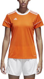 adidas Squadra 17 Womens Soccer Jersey 2XS Orange-White