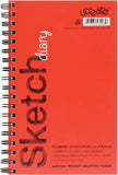 UCreate Sketch Diary, Medium Weight, 9-1/2" x 6", 70 Sheets