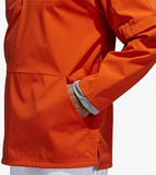 adidas Fielder's Choice 2.0 Convertible Cage Long Sleeve Jacket- Men's Baseball XS Collegiate Orange/Core Heather