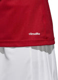 adidas Squadra 17 Women's Soccer Jersey 2XS Power Red/White Short Sleeve Training Game Shirt