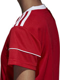 adidas Squadra 17 Women's Soccer Jersey 2XS Power Red/White Short Sleeve Training Game Shirt