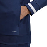 adidas Women's 19 Track Jacket XS Team Navy/White Full Zip Athletic Training Sports Jacket