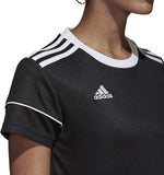 adidas Women's Squadra 17 Soccer Jersey Black/White 2XS Climalite Shirt