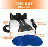 Healthy Happy Long Life Chi Miracle Machine Electric Swing Massager w/ Swivel Disc & Deep Ankle Rest, Multi-Speed & Auto Shut Off – Used Condition