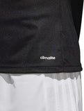 adidas Women's Squadra 17 Soccer Jersey Black/White 2XS Climalite Shirt