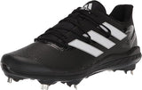 adidas Adizero Afterburner 8 Men's Baseball Cleats Black/Team Power Red 12.5 Used