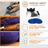 Healthy Happy Long Life Chi Miracle Machine Electric Swing Massager w/ Swivel Disc & Deep Ankle Rest, Multi-Speed & Auto Shut Off – Used Condition