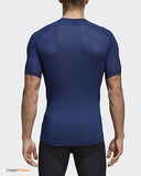 adidas Alphaskin Sport Compression Training Tee – Men's 3XL – Collegiate Navy