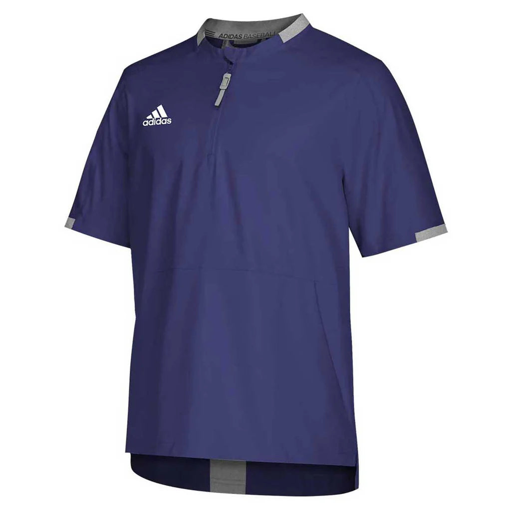 adidas Fielder's Choice 2.0 Convertible Jacket Men's XS Collegiate Purple/Core Heather