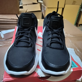 SEO Title: Nike Men's Dilatta Mid Top Sneakers Black White Leather Size 7