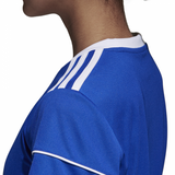 adidas Women's Squadra 17 Short Sleeve Soccer Jersey Blue