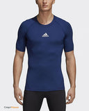 adidas Alphaskin Sport Compression Training Tee – Men's 3XL – Collegiate Navy