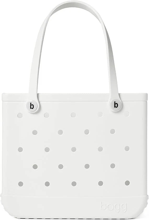 BOGG BAG Baby Bogg Medium Tote Bag For Shore White Waterproof EVA Beach Bag