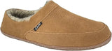Clarks JMS0721 Men's Suede Slippers Cinnamon Size 12M Plush Sherpa Indoor Outdoor Comfort