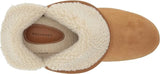 Rockport Veda Slipper Boot Women's Size 9 Tan Leopard Print Suede truTECH Cozy Bootie