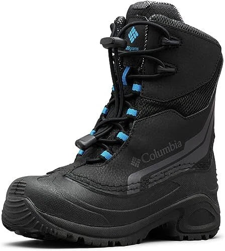 Columbia Youth Bugaboot Plus IV Omni-Heat Waterproof Winter Boots Size 4