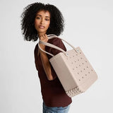 BOGG BAG Baby Bogg Medium Tote Bag For Shore White Waterproof EVA Beach Bag
