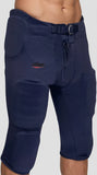 Schutt Sports Youth All-in-One Poly Knit Football Pants Royal Blue Small