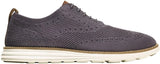 Cole Haan Men's Original Grand Knit Wing TIP II Sneaker, MAGNET/IVORY, 8 M US