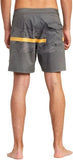 RVCA Men's Westport Print Boardshorts 17" Black Camo Hawaii Swim Shorts Size 28