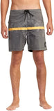 RVCA Men's Westport Print Boardshorts 17" Black Camo Hawaii Swim Shorts Size 28