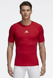 adidas Men's Alphaskin Compression Training T-Shirt Power Red 4XL