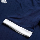 adidas Women's Tabela 18 Soccer Jersey Large Dark Blue White Climalite Short Sleeve