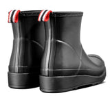 Hunter Original Short Gloss Rain Boots Women's Black Size 6 Waterproof Pull-On