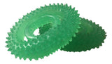 Green Acupressure Rings Pair
