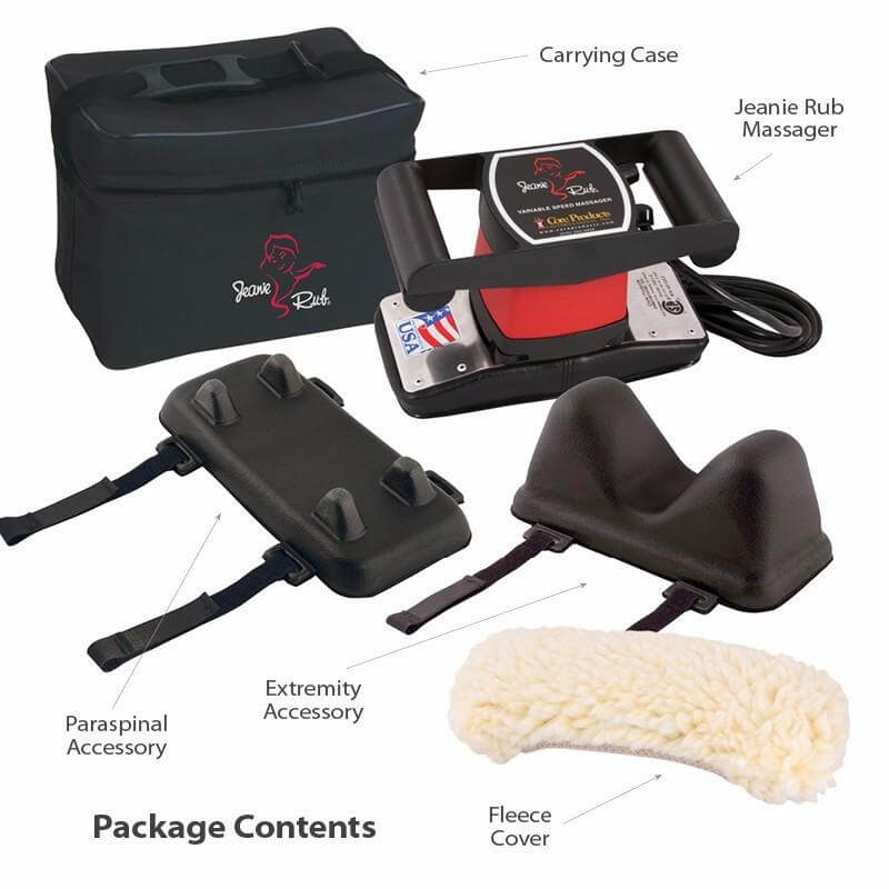 Jeanie Rub Variable Massager Pro package